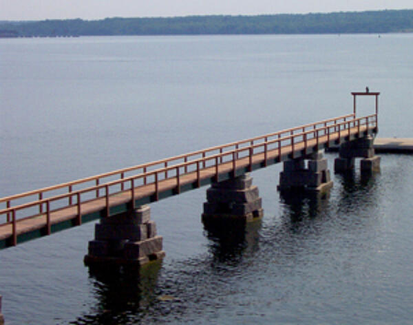 duplex coated pier 