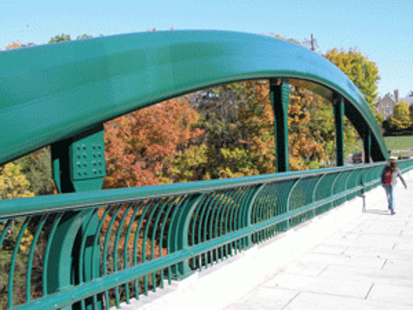 Thurston Ave Bridge Duplex Coated for Corrosion Protection