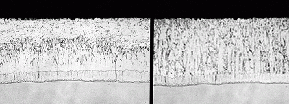 Regular vs. Irregular Zinc-Iron Alloy Layers