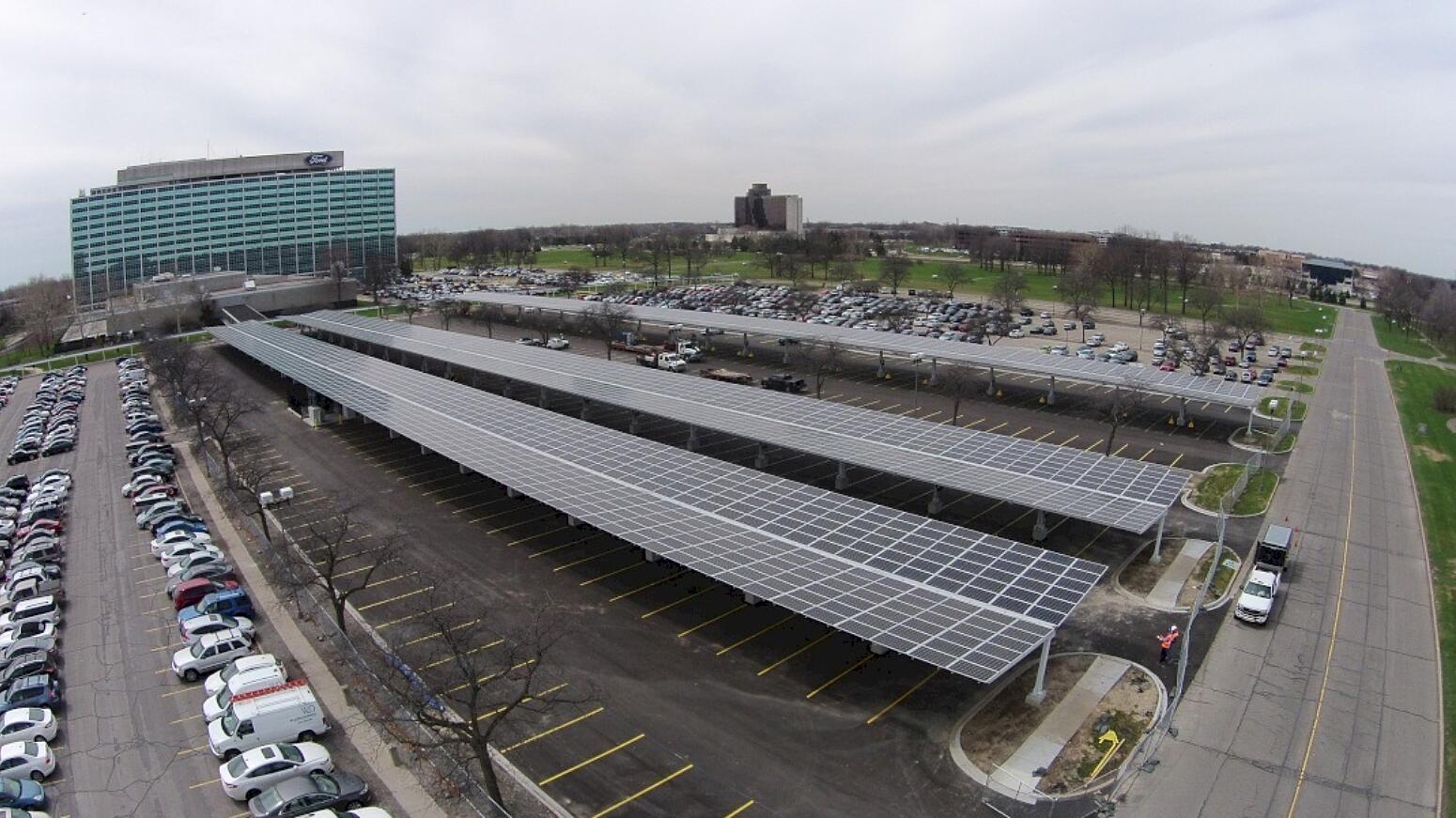 Ford Hq Solar Canopy 08